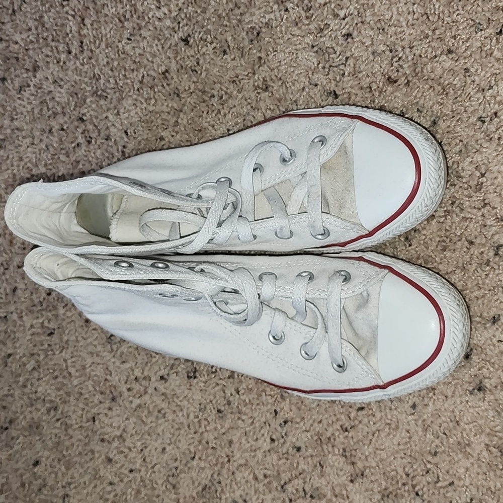 Converse high tops / size 7 women's